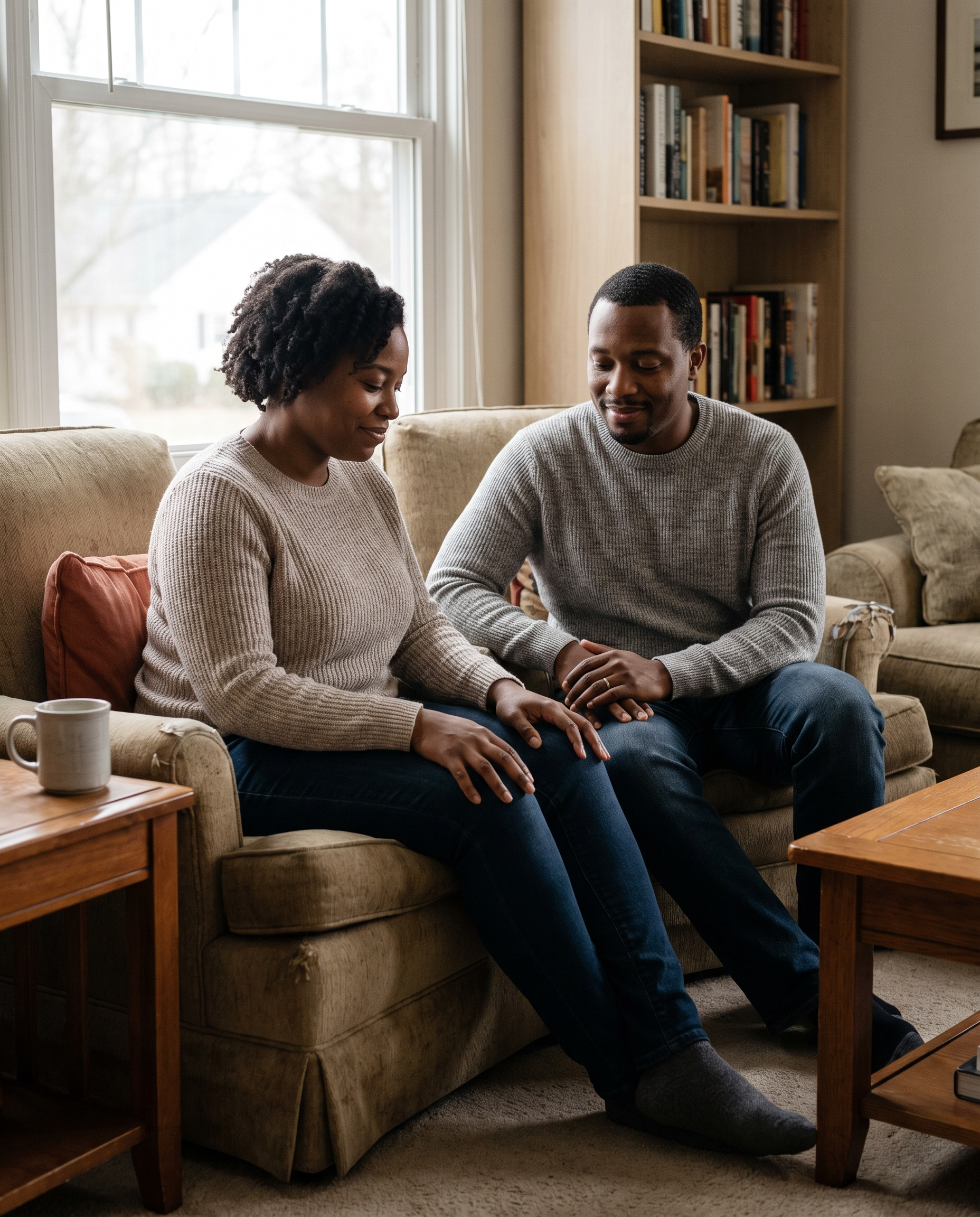 Maryland couple reconnecting after a difficult conversation